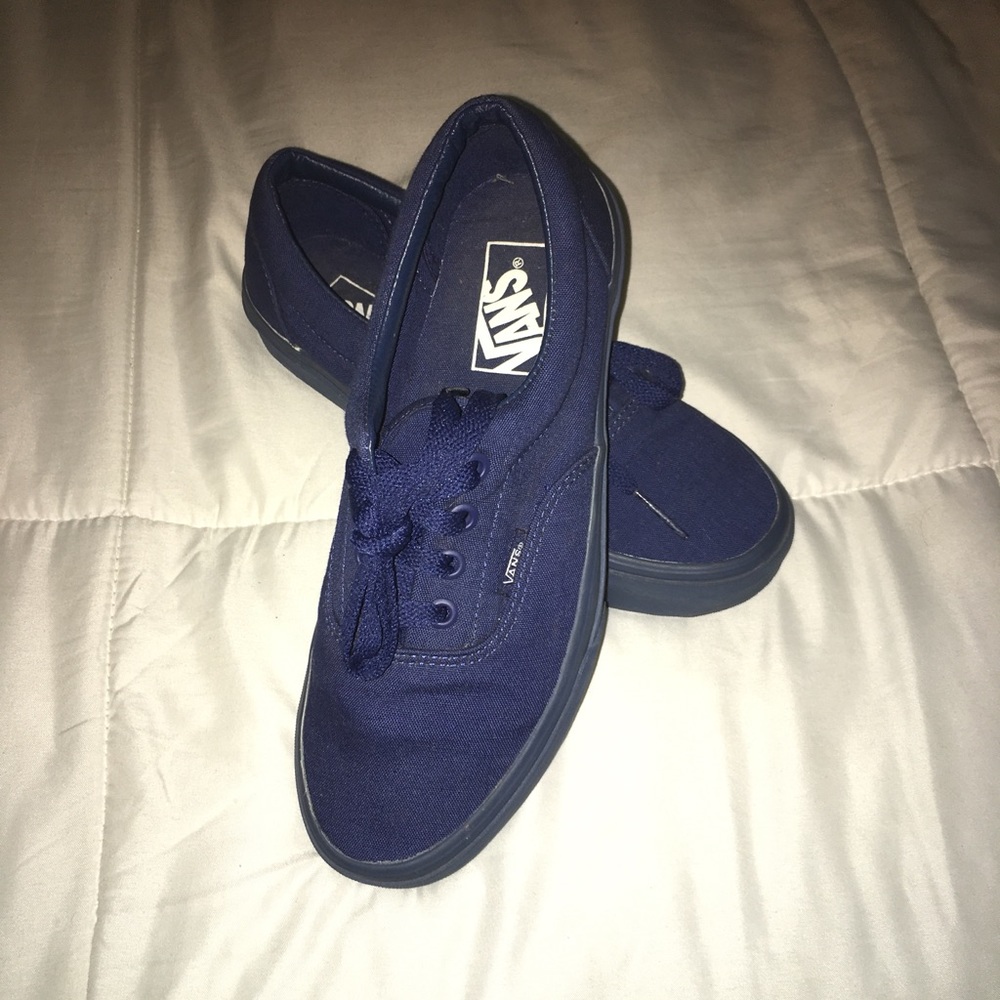 Dark Blue Vans